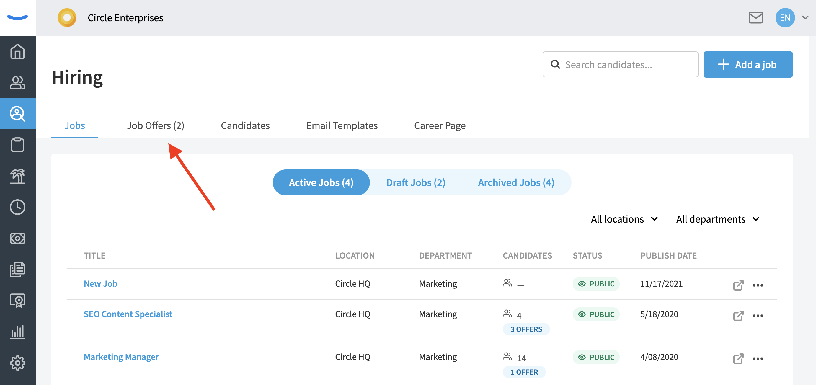 Offer Letter Tracking and Notifications